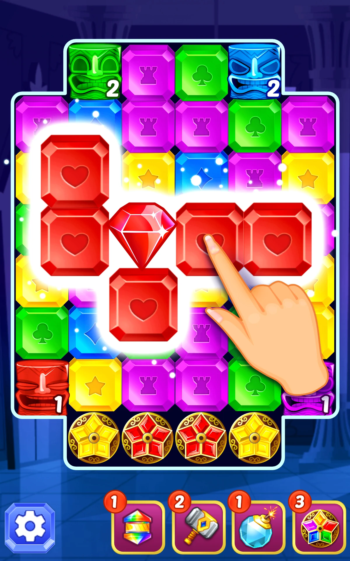 Jewel Gems: Jewel Games screenshot